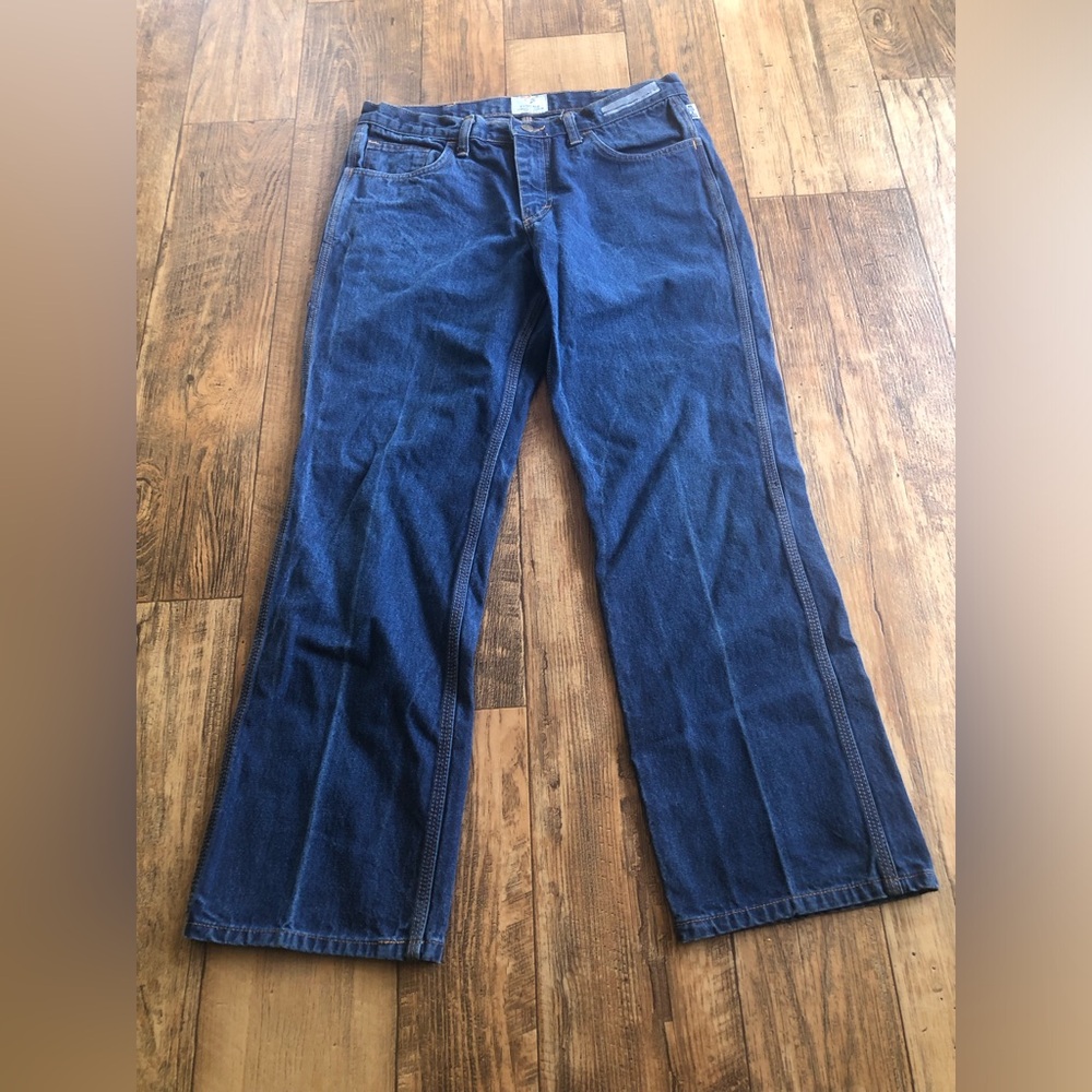Tyndale Arc Rated FR Jeans Men’s 32x29 Cat 2 NFPA-2112 Navy Dark Wash